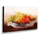 Ver imagem 2 de Quadro de Pintura Flores do Campo 60x105cm-1522