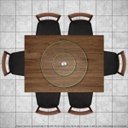 Ver imagem 4 de Centro de Mesa Prato Giratório Vidro Temperado Incolor 70cm