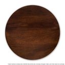 Ver imagem 1 de Prato Giratório Centro De Mesa Madeira Castanho 60cm