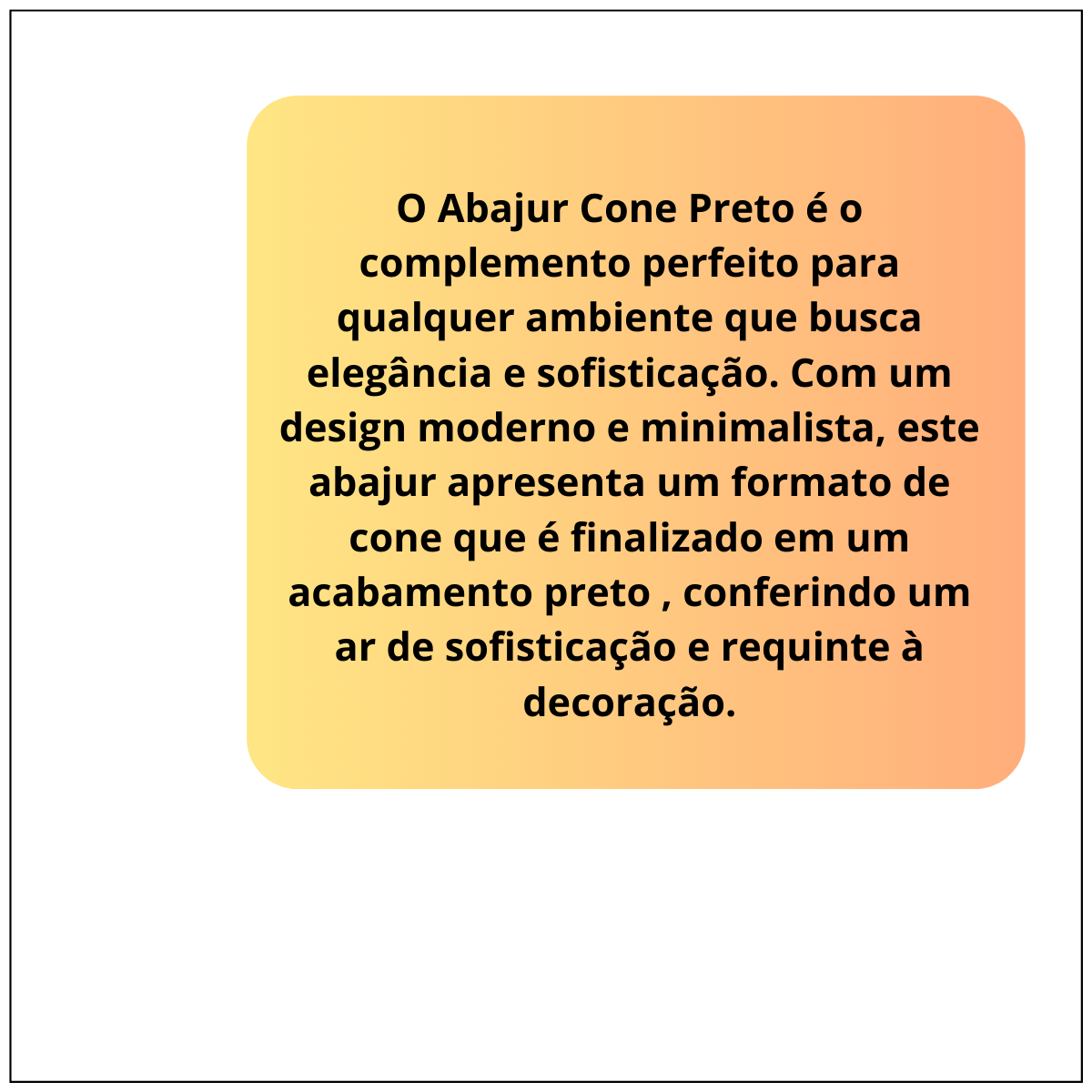 Abajur Sala Quarto Preto Em Alumínio Cúpula Tecido Algodão - 7