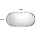 Ver imagem 3 de 24 Travessas Ovais Cristal Transparentes Pearl Wolff Pequena