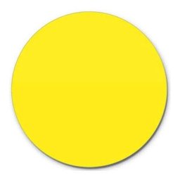 Prato Giratório Centro de Mesa Laqueado Amarelo 60cm - 1