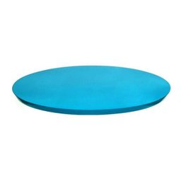 Prato Giratório Centro de Mesa Laqueado Azul Turquesa 60cm - 2