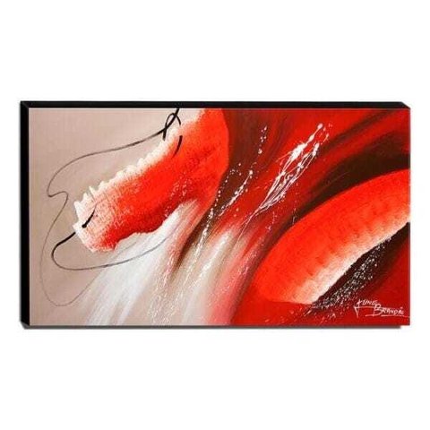 Quadro de Pintura Abstrato 70x120cm-1458