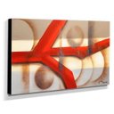 Ver imagem 2 de Quadro de Pintura Abstrato 70x120cm-1460