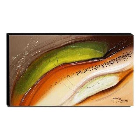 Quadro de Pintura Abstrato 70x120cm-1466
