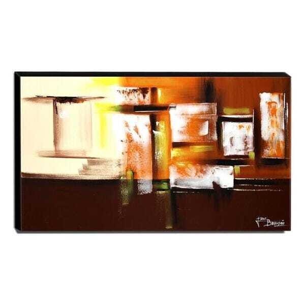Quadro de Pintura Abstrato 70x120cm-1493 - 1
