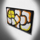 Ver imagem 3 de Quadro de Pintura Abstrato 70x120cm-1514
