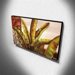 Quadro de Pintura Bananeira 60x120cm-1235 - 3
