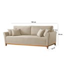 Ver imagem 2 de Sofá Fixo Brasil 160 Cm com Braço 10 Cm Meu Sofá Online