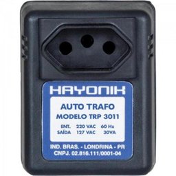 Auto Transformador Parede 220/127VAC 30VA TRP 3011 Preto HAY - 2