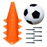 Kit 4 Cones e Bola de Vinil Treino de Futebol Infantil - 1