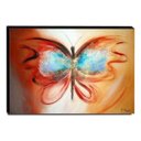 Ver imagem 1 de Quadro de Pintura Borboleta 80x115cm-1074