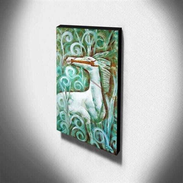 Quadro de Pintura Cavalo 120x70cm-0764 - 3