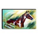 Ver imagem 1 de Quadro de Pintura Cavalo 70x120cm - 0441