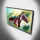 Ver imagem 3 de Quadro de Pintura Cavalo 70x120cm - 0441