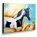 Ver imagem 2 de Quadro de Pintura Cavalo 80x110cm - 0442