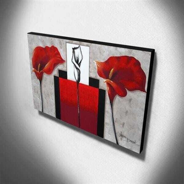 Quadro de Pintura Copo de Leite 70x120-1508 - 3