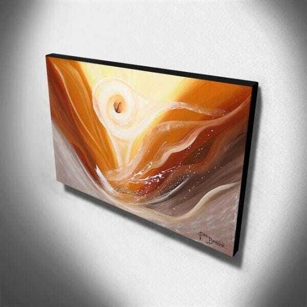 Quadro de Pintura Copo de Leite 70x120cm-1431 - 3