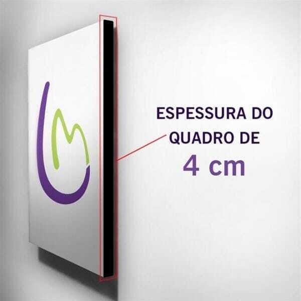 Quadro de Pintura Coração 60x105cm-1319 - 6