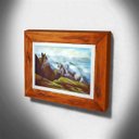 Ver imagem 3 de Quadro de Pintura Serra dos Orgãos 80x100cm-0981