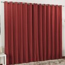 Ver imagem 1 de Cortina 2 Folhas Rústico Liso Kerala Niazitex 2,30mx2,00m