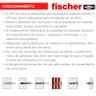Bucha Nylon Universal UX 8x50mm fischer - Saco 50 un - 9