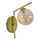 Ver imagem 1 de Arandela Luminária de Parede Delta Dourado Polido Spotline