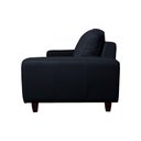 Ver imagem 6 de Sofá Decorativo Sala de Estar Asgand 4 Lugares 240cm Bipartido Couro Azul Marinho - Mozzelar
