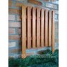 Cerca Cerquinha Jardim Horta Decoração Modular 50x65 Cm com Pintura Neonx:verniz Mogno Uv - 5