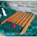 Ver imagem 3 de Cerca Cerquinha Jardim Horta Decoração Modular 50x65 Cm com Pintura Neonx:verniz Mogno Uv