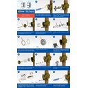 Ver imagem 7 de Reparo Acionador Valvula Hydra Completo Luxo e Master Censi