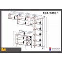 Ver imagem 4 de Cozinha Completa 7 Módulos 11 Portas Calábria Multimóveis