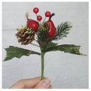 Ver imagem 3 de 10 Ramos Pera Decoração De Natal Artificial 17cm