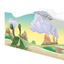 Ver imagem 2 de Cama Infantil Cama Dinossauro Irmãos com Colchão MDF Branco Casah