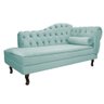 Diva Recamier Diana 160cm Lado Esquerdo Suede - Amarena Móveis - Azul Tiffany - 1
