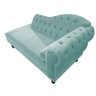 Diva Recamier Diana 160cm Lado Esquerdo Suede - Amarena Móveis - Azul Tiffany - 5
