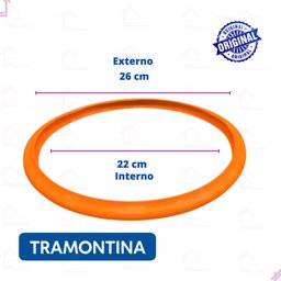 Borracha de Silicone Original Panela de Pressão Tramontina Solar Antiga - 4