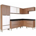 Ver imagem 2 de Cozinha Completa 8 Módulos 16 Portas Calábria Multimóveis