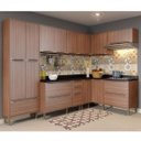 Ver imagem 1 de Cozinha Completa 8 Módulos 16 Portas Calábria Multimóveis