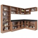 Ver imagem 3 de Cozinha Completa 12 Módulos 16 Portas Calábria Multimóveis