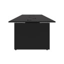 Ver imagem 3 de Plataforma de Trabalho 6 Lugares com Pé Painel MDP 360cm Preto F5 Office