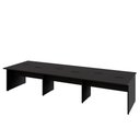 Ver imagem 5 de Plataforma de Trabalho 6 Lugares com Pé Painel MDP 360cm Preto F5 Office