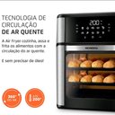 Ver imagem 7 de Fritadeira Elétrica sem Óleo Air Fryer Oven 2 em 1 Afo-12l-bi 12l Digital Mondial 110v