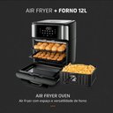 Ver imagem 4 de Fritadeira Elétrica sem Óleo Air Fryer Oven 2 em 1 Afo-12l-bi 12l Digital Mondial 110v