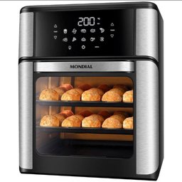 Fritadeira Elétrica sem Óleo Air Fryer Oven 2 em 1 Afo-12l-bi 12l Digital Mondial 110v - 3