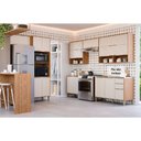Ver imagem 1 de Cozinha Completa Esplêndida 7 Peças (4aéreos+2balcões+1torrequente) C7p183 Freijo/off White -