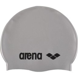 Touca Arena Classic Silicone Cinzo - 1