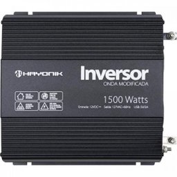 Inversor de Onda Modificada 1500W 12VDC/127V PW11-3 HAYONIK - 1