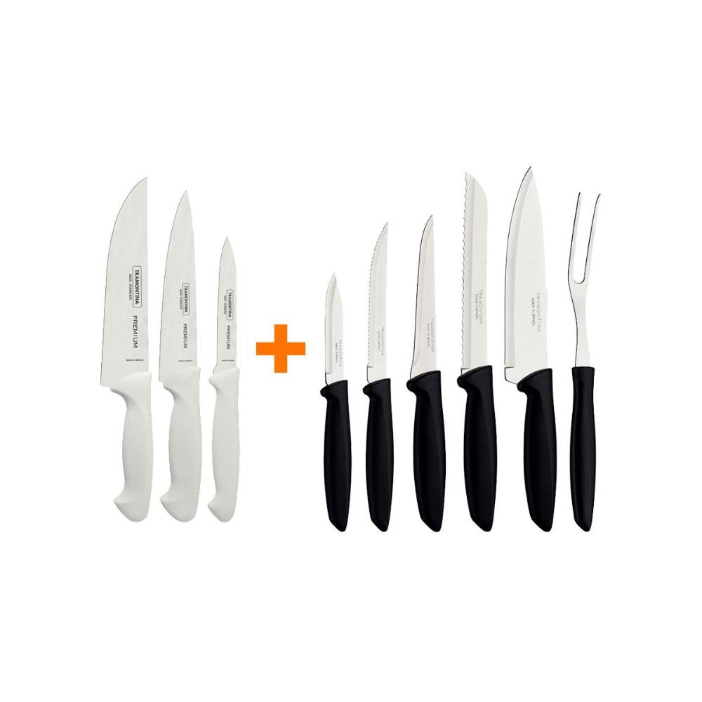 KIT - Faqueiro Premium 3 Peças + 1 Faqueiro Plenus 6 Peças - Tramontina é ruim? KIT - Faqueiro Premium 3 Peças + 1 Faqueiro Plenus 6 Peças - Tramontina é boa?